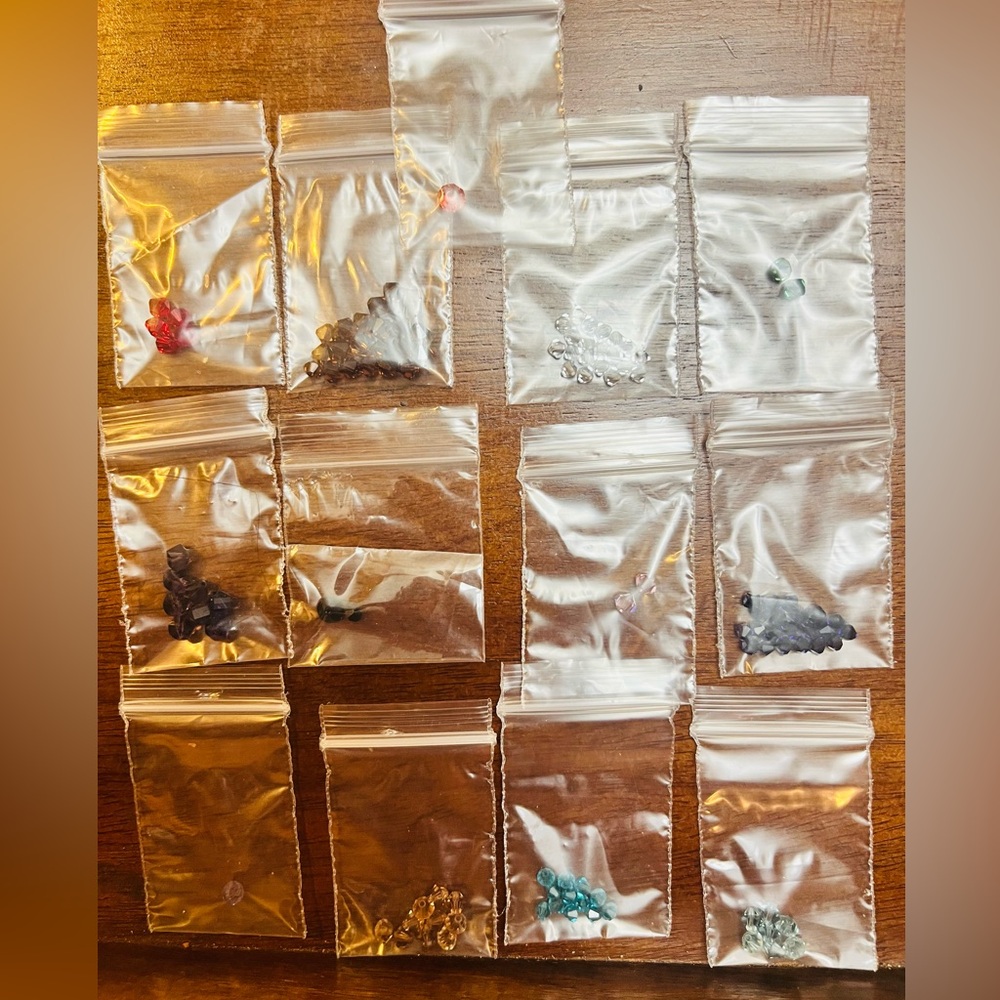 Assorted Swarovski  Crystal Beads